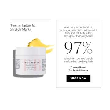 The Spoiled Mama Tummy Butter Stretch Mark Prevention Cream | Safe for Pregnancy | Non-Toxic | Vegan...