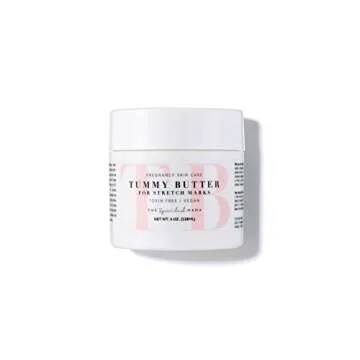 The Spoiled Mama Tummy Butter Stretch Mark Prevention Cream | Safe for Pregnancy | Non-Toxic | Vegan | Made in USA | OBGYN Formulated | Hydrating Body Cream Butter Lotion