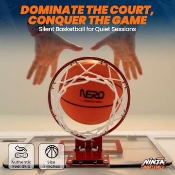 Ninja Silent Basketball - Soundless Dribbling for Indoor Training
