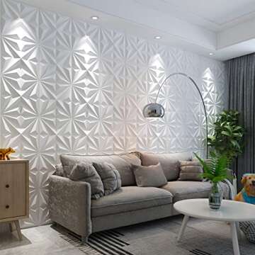 MIX3D Peel and Stick 3D Wall Panels - Versatile Interior Decor