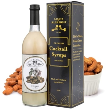 Liquid Alchemist Almond Orgeat Syrup for Premium Cocktails