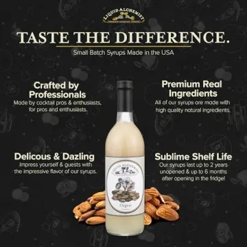 Liquid Alchemist Almond Orgeat Syrup for Premium Cocktails