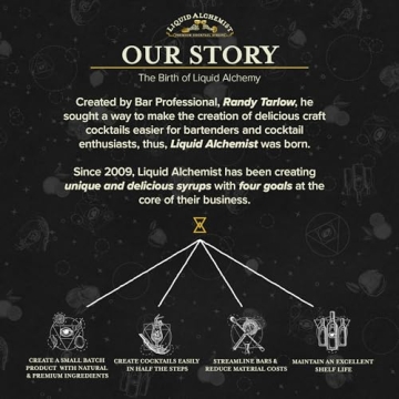 Liquid Alchemist Almond Orgeat Syrup for Premium Cocktails