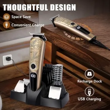 Ufree Men's Grooming Kit: Beard Trimmer & Shaver
