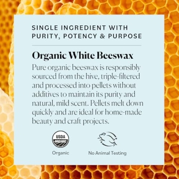 Sky Organics Organic Beeswax for DIY Beauty and Crafts
