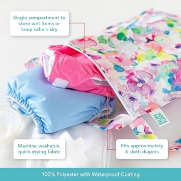 Bumkins Waterproof Wet Bag for Baby and Travel Essentials