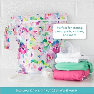 Bumkins Waterproof Wet Bag for Baby and Travel Essentials