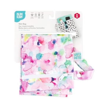 Bumkins Waterproof Wet Bag for Baby and Travel Essentials