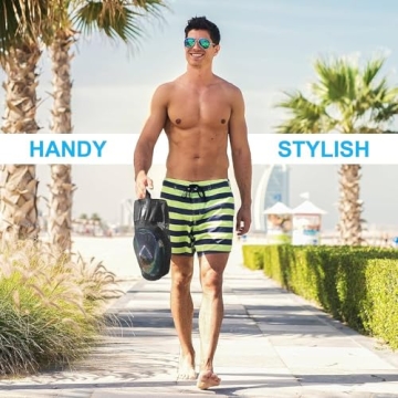 Aleoron Foldable Full Face Snorkel Mask for Adults