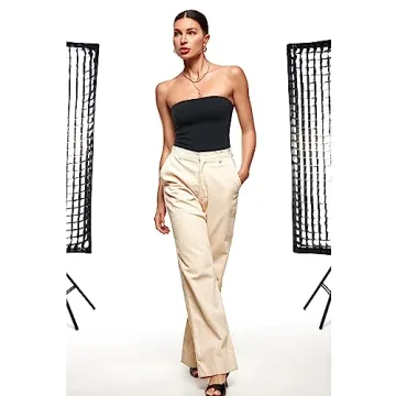 INLYRIC Strapless Bodysuit for Comfortable Chic Style