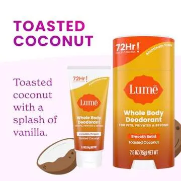 Lume Whole Body Deodorant Bundle for 72 Hour Odor Control