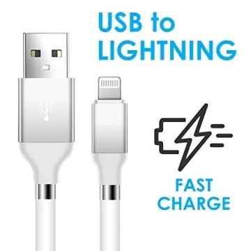 Aduro Magnetic Fidget Lightning iPhone Charger MFi Certified