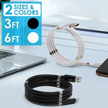 Aduro Magnetic Fidget Lightning iPhone Charger MFi Certified