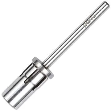 pana Loxo Silver Color Easy-Off Mandrel Bit 3/32Inch Shanks- For Nail Drill/File Made in USA