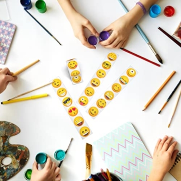 Emoticon Stickers for Kids - 1.5" Affordable Reward Stickers