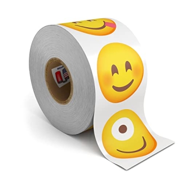 Emoticon Stickers for Kids - 1.5" Affordable Reward Stickers