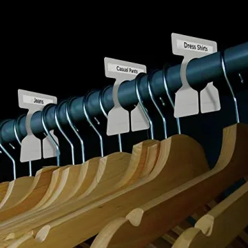 Simple Division Garment Organizers for Closet Organization