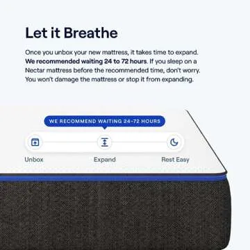 Nectar King Mattress - 365 Night Home Trial - Gel Memory Foam Mattress - CertiPUR-US Certified Foams - Forever Warranty