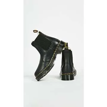 Dr. Martens Women's 2976 Leonore Fashion Boot, Black, 8