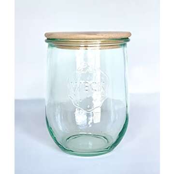 Weck 745 Tulip Jars for Stylish Food Storage