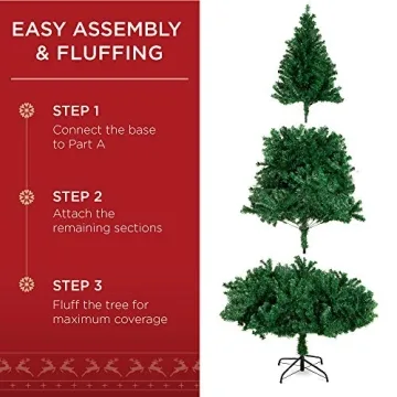 Best Choice Artificial Christmas Tree 6ft Premium Design