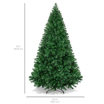 Best Choice Artificial Christmas Tree 6ft Premium Design