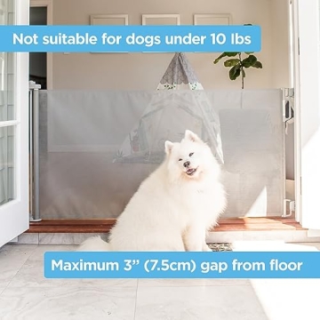 Perma Child Safety Retractable Baby Gate 71" Wide for Families