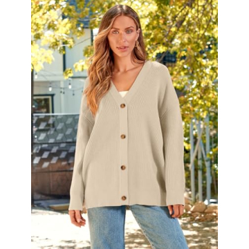 Trendy LILLUSORY Oversized Cardigan for Fall Fashion