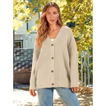 Trendy LILLUSORY Oversized Cardigan for Fall Fashion