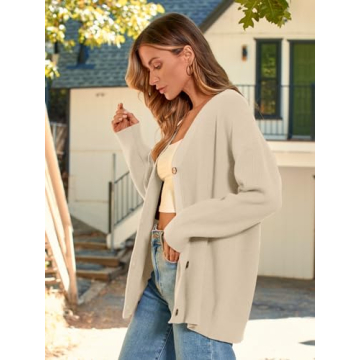 Trendy LILLUSORY Oversized Cardigan for Fall Fashion