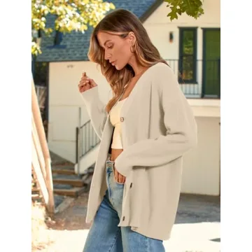 Trendy LILLUSORY Oversized Cardigan for Fall Fashion