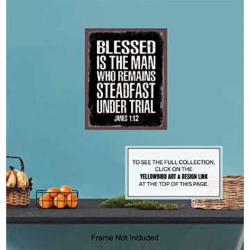 Blessed Wall Decor - Inspirational Christian Gifts