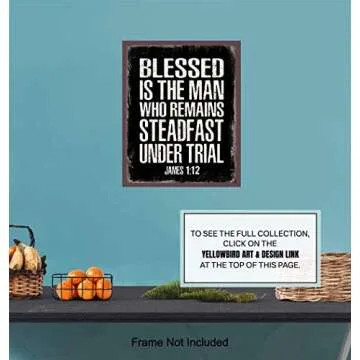 Blessed Wall Decor - Inspirational Christian Gifts