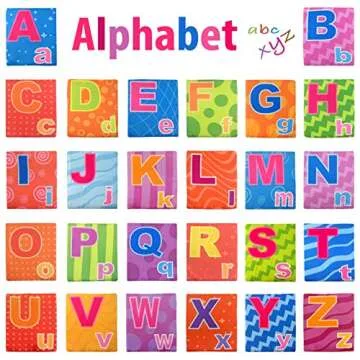 Soft Alphabet Cards for Babies - Educational Flash Cards