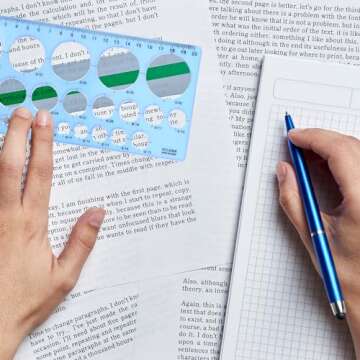 Circle Stencil Plastic Circle Template Multi-Function Circle Template for Drawing Circle Stencils Circle Templates Drafting Tools Blue