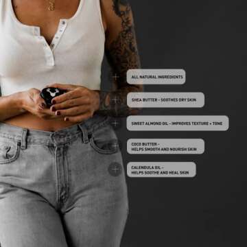 Mad Rabbit Tattoo Balm & Aftercare Cream- Color Enhancement that Revives Old Tattoos, Hydrates New Tattoos, Made With Clean Ingredients + Petroleum Free, Daily Tattoo Lotion Moisturizer & Brightener