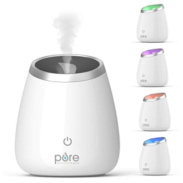 Pure Enrichment PureSpa Deluxe Ultrasonic Aromatherapy Oil Diffuser - 120ml Water Tank, Mood-Boostin...