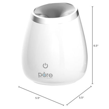 PureSpa Deluxe Oil Diffuser - Lasts 10 Hours, Aromatherapy