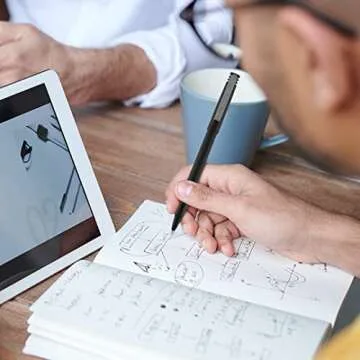 uni-ball Rollerball Pens 0.5mm Black Fine Point 12 Pack