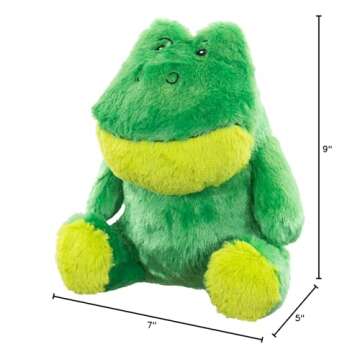 Hero Chuckles Plush Squeaky Dog Toy with 3 Sounds