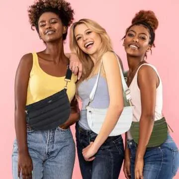 Chic Dealkion Puffer Crossbody Bag - Versatile & Stylish