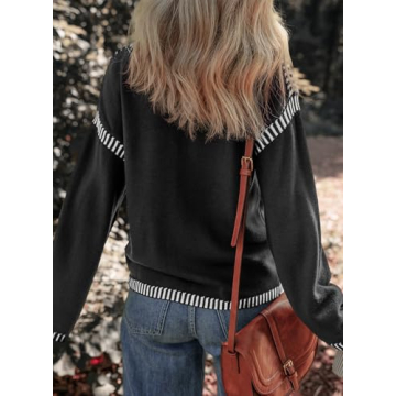 Stylish Dokotoo Women’s Crewneck Sweater for Winter Fashion