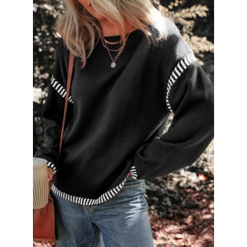 Stylish Dokotoo Women’s Crewneck Sweater for Winter Fashion
