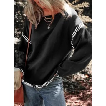 Stylish Dokotoo Women’s Crewneck Sweater for Winter Fashion