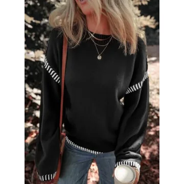 Stylish Dokotoo Women’s Crewneck Sweater for Winter Fashion