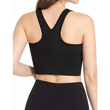 FITTIN Shirred Front Sports Bra - Stylish and Comfortable