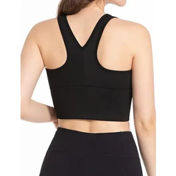 FITTIN Shirred Front Sports Bra - Stylish and Comfortable