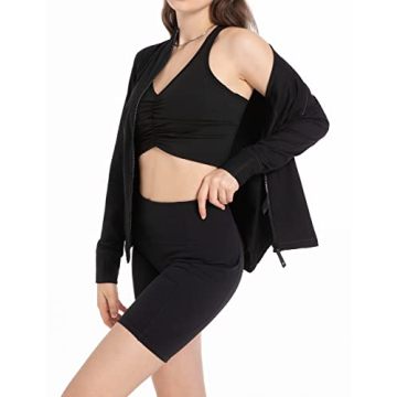 FITTIN Shirred Front Sports Bra - Stylish and Comfortable