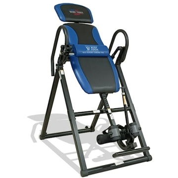 Body Vision IT 9695-B Deluxe Heavy Duty Therapeutic Inversion Table for Back Pain Relief