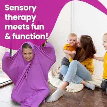 Calming Therapy Sensory Sack for Kids - Stress Relief Body Sock